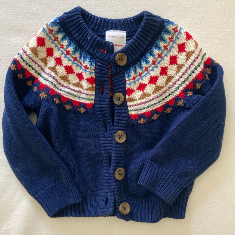 Baby Fair Isle Cardigan